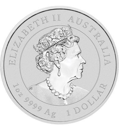 Silver coin 1 oz Year of the TIGER Australia 2022