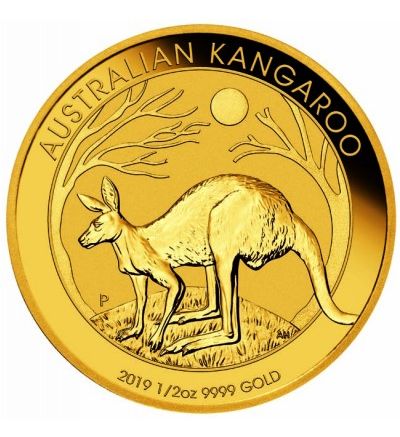Gold coin 1/2 oz KANGAROO