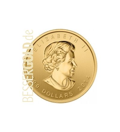 Zlatá mince 1 oz (trojská unce) HOWLING WOLF Kanada 2014