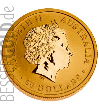 Zlatá mince 1/2 oz (trojské unce) KANGAROO Austrálie