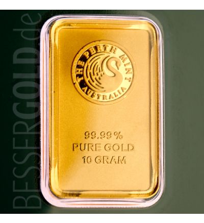 Gold bar Perth Mint 10 g