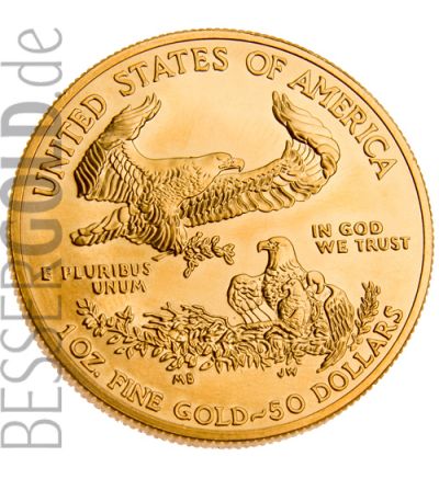 Zlatá mince 1 oz (trojská unce) AMERICAN EAGLE USA