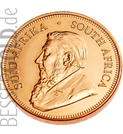 Zlatá mince 1 oz (trojská unce) KRUGERRAND Jižní Afrika 2022