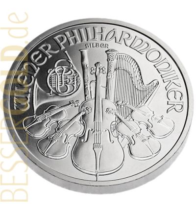 Stříbrná mince 1 oz (trojská unce) WIENER PHILHARMONIKER Rakousko 2011