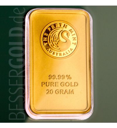 Gold bar Perth Mint 20 g
