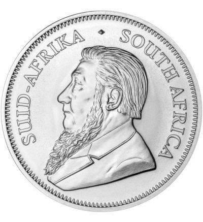Stříbrná mince 1 oz (trojská unce) KRUGERRAND Jižní Afrika