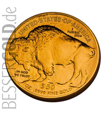 Zlatá mince 1 oz (trojská unce) AMERICAN BUFFALO USA 2021