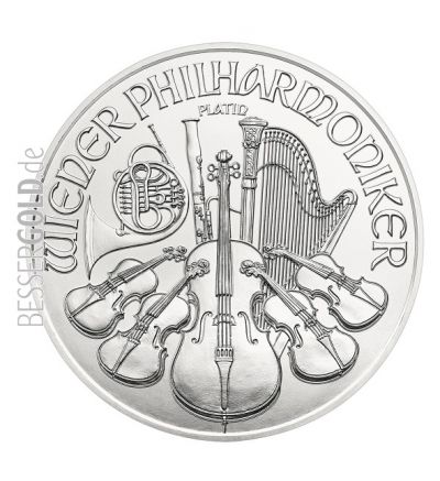 Platin coin 1 oz WIENER PHILHARMONIKER Austria