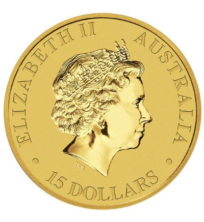 Zlatá mince 1/10 oz (trojské unce) KANGAROO Austrálie 2023