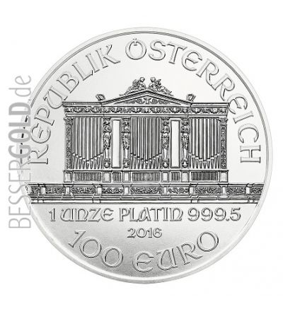 Platin coin 1 oz WIENER PHILHARMONIKER Austria