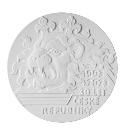 Stříbrná medaile 30 let české státnosti 