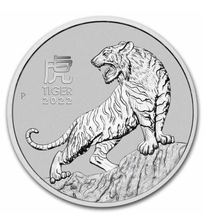 Platinová mince 1 oz (trojská unce) ROK TYGRA Austrálie 2022