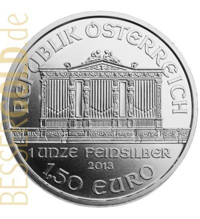 Stříbrná mince 1 oz (trojská unce) WIENER PHILHARMONIKER Rakousko 2011