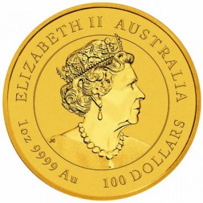 Zlatá mince 1 oz (trojská unce) ROK MYŠI Austrálie 2020
