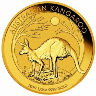 Gold coin 1/2 oz KANGAROO
