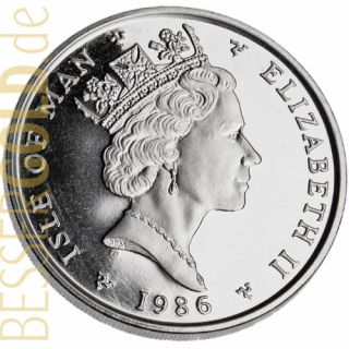 Platinová mince 1 oz (trojská unce) NOBLE Isle of Man