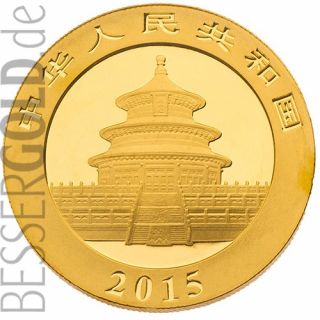 Zlatá mince 1 oz (trojská unce) PANDA Čína