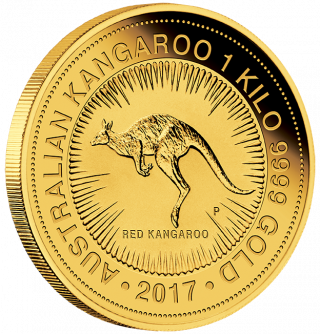 Zlatá mince 1000g KANGAROO Austrálie různé ročníky
