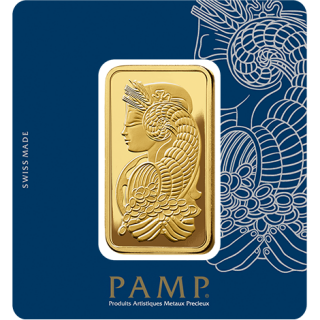 Gold bar 100g PAMP 