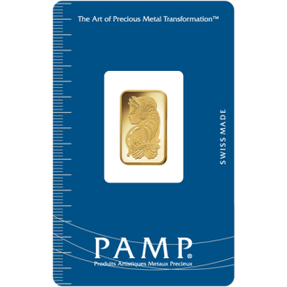Gold bar Pamp Fortuna 5 g